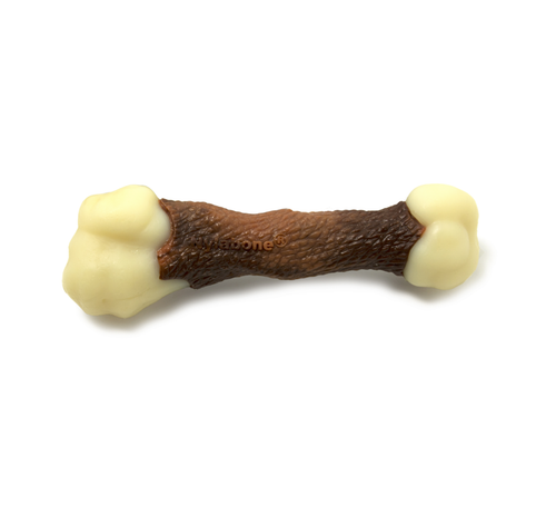 Nylabone Femur Bone Rawhide Alternative Power Chew Durable Dog Toy (Large, Beef)