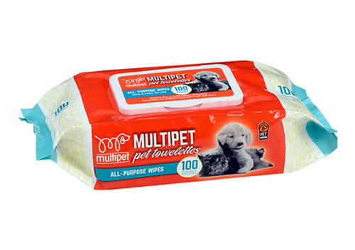 MultiPet All-Purpose Pet Wipes (100 ct)