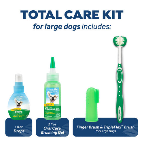 TropiClean Fresh Breath Total Care Kit (Trial Kit)