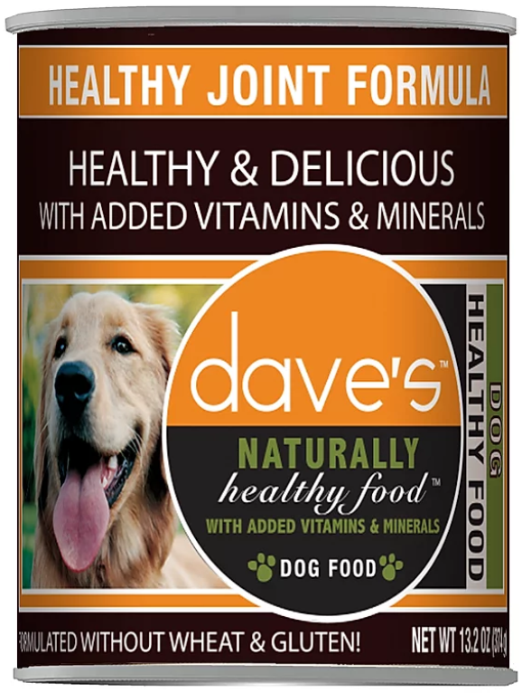 Dave’s Naturally Healthy Joint Formula Canned Dog Food (13 oz Single Can)
