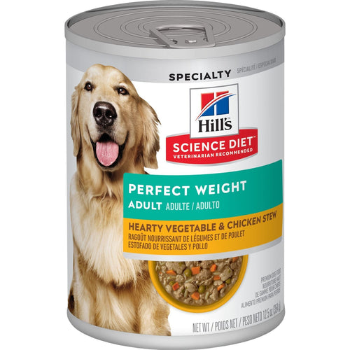 Hill's Science Diet Adult Perfect Weight Hearty Vegetable & Chicken Stew Dog Food (12.50 oz)