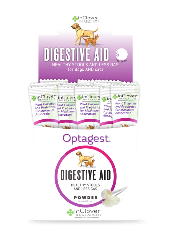InClover Optagest Digestive Aid Sticks (60 Count)