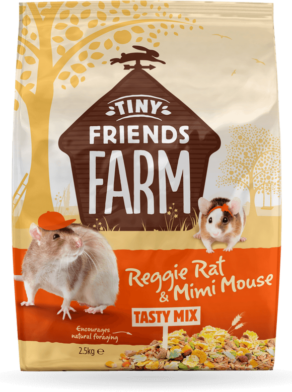 Supreme Reggie Rat & Mimi Mouse Tasty Mix (2 Lb.)