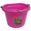 Fortiflex 8 Quart Flat Back Bucket (BLACK)