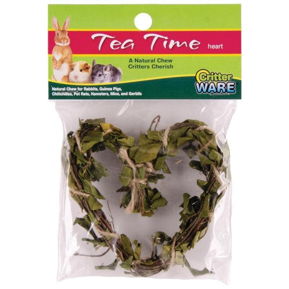 TEA TIME HEART NATURAL CHEW (SMALL, NATURAL)