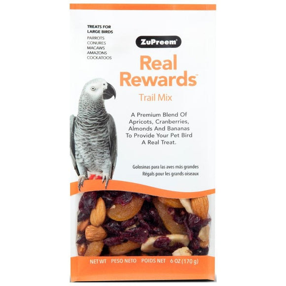 REAL REWARDS TRAIL MIX LARGE BIRD TREATS (6 OZ)