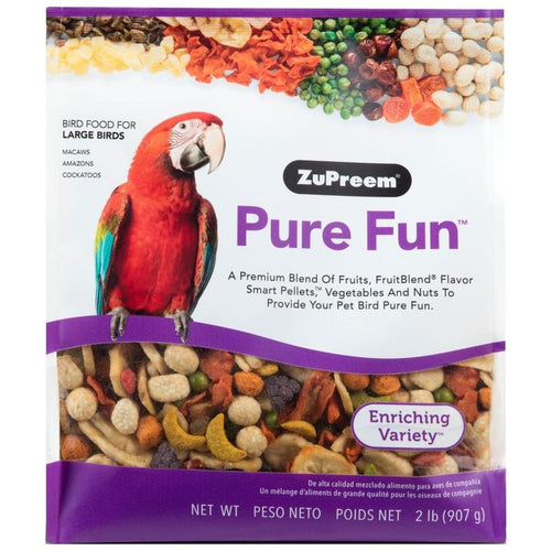 PURE FUN BIRD FOOD FOR LARGE BIRDS (2 LB)