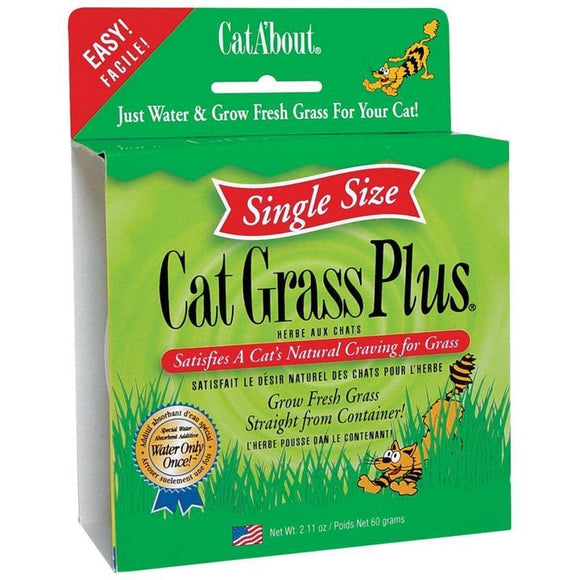 CAT A'BOUT CAT GRASS PLUS TUB (2.11-oz)
