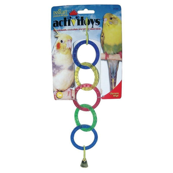 ACTIVITOYS OLYMPIC RINGS BIRD TOY (SMALL)