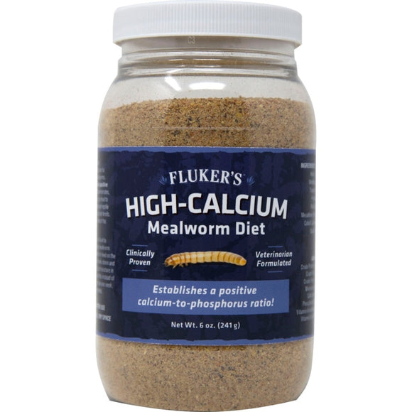 Fluker's High-Calcium Mealworm Diet (6 OZ)