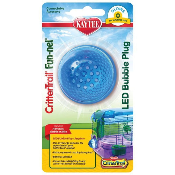 Kaytee CritterTrail LED Add-On Light (3.5X 2.25Xx 6.5 IN, ASSORTED)
