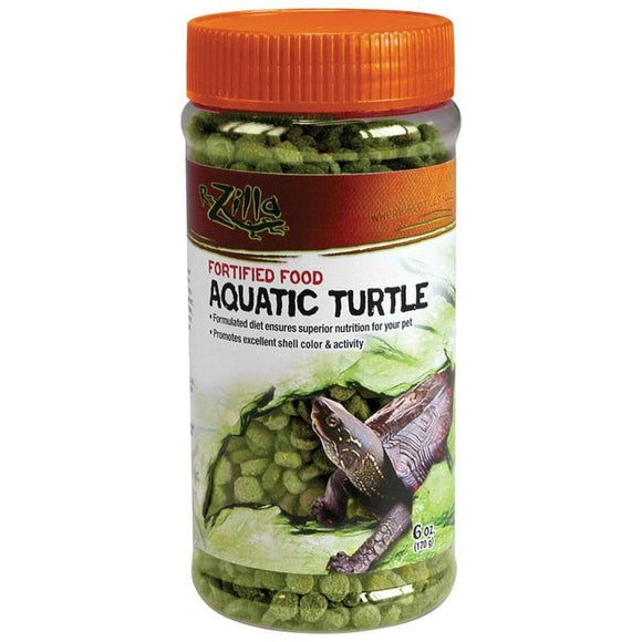 Zilla Fortified Aquatic Turtle Food (6.5 OZ)