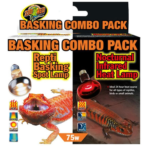 BASKING COMBO PACK DAY & NIGHT LAMPS (75 WATT)