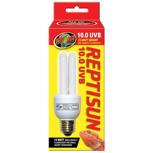 Zoo Med Reptisun 10.0 UVB Mini Compact Fluorescent (13 WATT)