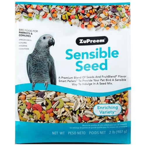 SENSIBLE SEED BIRD FOOD FOR PARROTS & CONURES (2 LB)