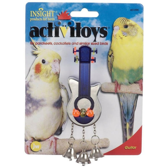 ACTIVITOYS GUITAR BIRD TOY (4X5.5X2.5 INCH)