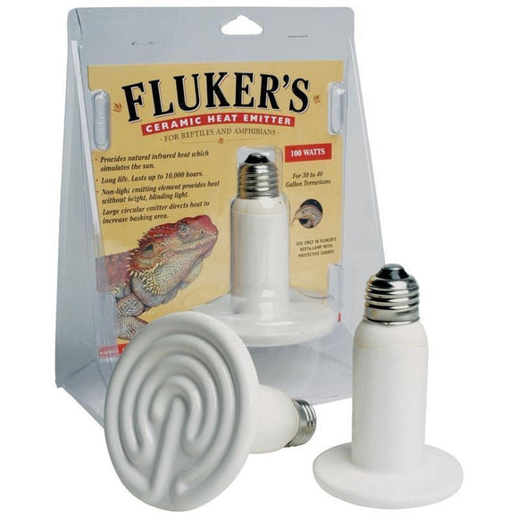 Fluker's Ceramic Heat Emitter (100 WATT)
