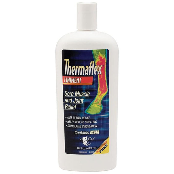 THERMAFLEX LINIMENT GEL WITH MSM FOR EQUINE (16 OZ)