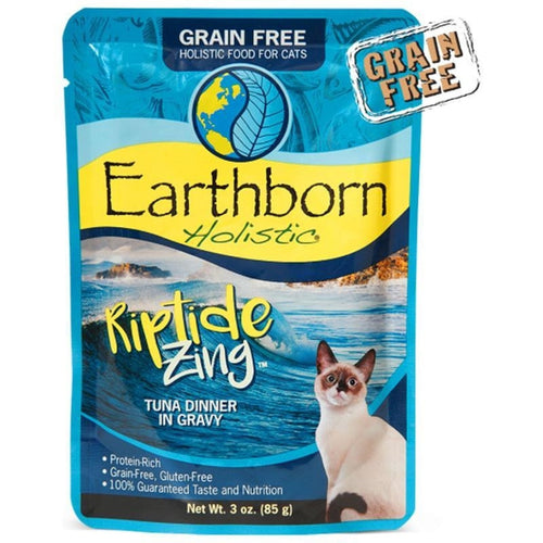 EARTHBORN HOLISTIC RIPTIDE ZING GF CAT FOOD POUCH (3 oz)