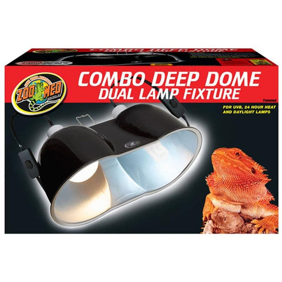 COMBO DEEP DOME DUAL LAMP FIXTURE (8.5)