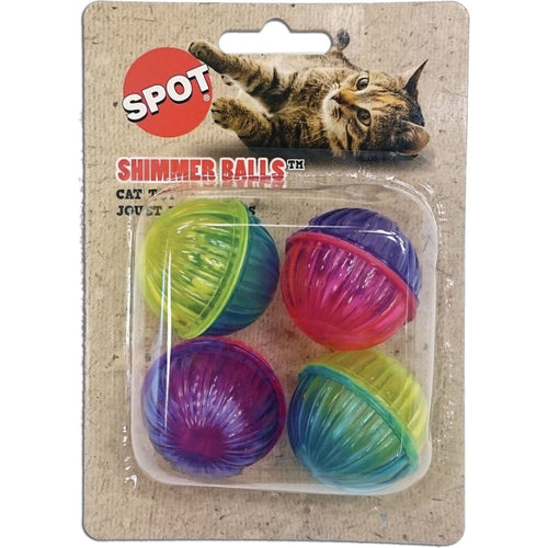 SPOTS SHIMMER BALLS (1.52 IN-4 PK)