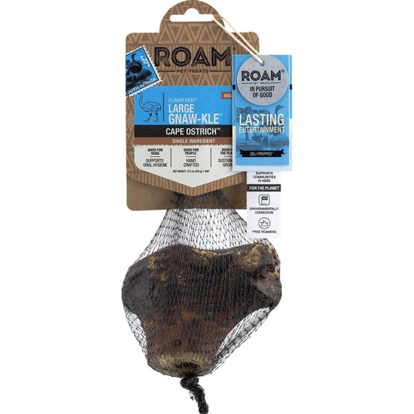 Roam Gnaw-KLE Bone Cape Ostrich (Small/ 2 pack)