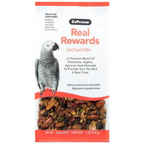 REAL REWARDS ORCHARD MIX LARGE BIRD TREATS (6 OZ)