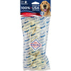 Pet Factory USA Beefhide Clear Basted Dog Bone (Beef- 6 inch)