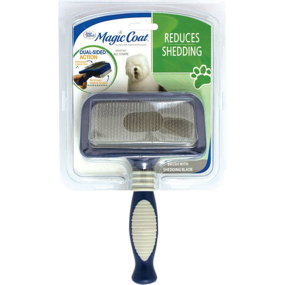MAGIC COAT PRO 2 IN 1 BRUSH WITH SHEDDING BLADE (MD)