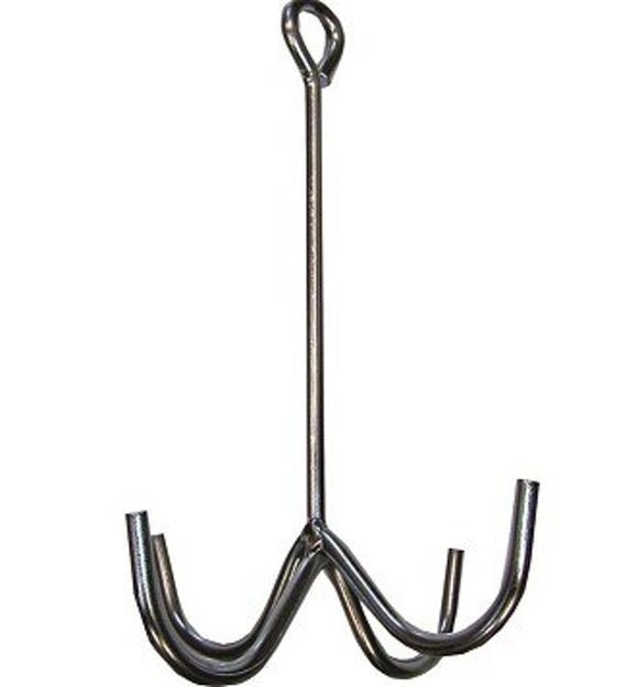 Partrade Four Prong Tack Cleaning Harness Hook (12 In)