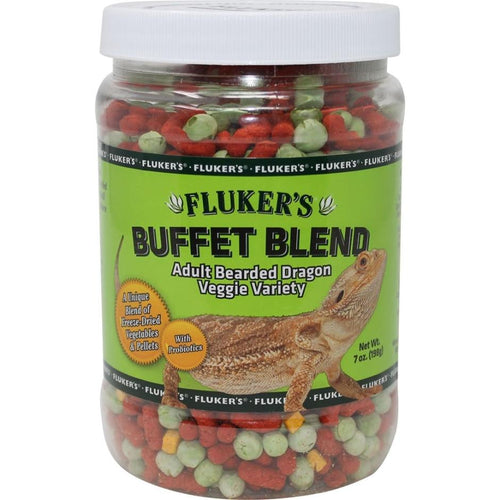 Fluker's Buffet Blend Adult Bearded Dragon Veggie Variety (7 OZ)