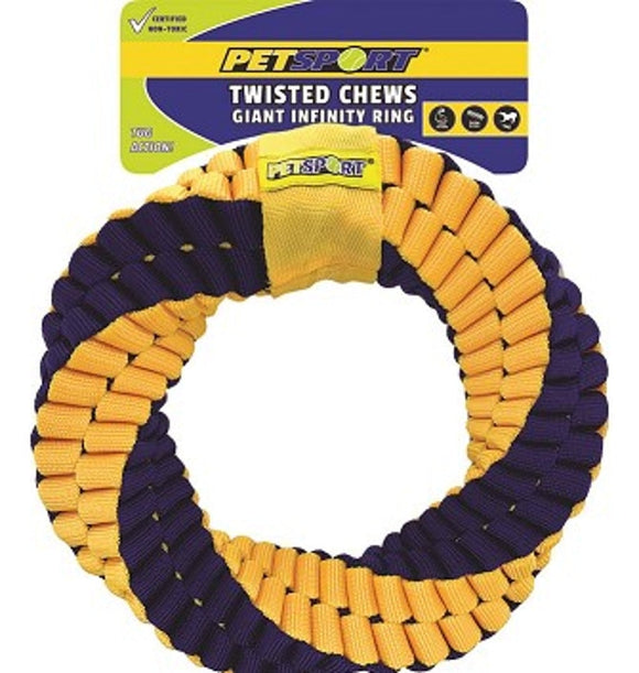 PETSPORT TWISTED CHEWS INFINITY RING