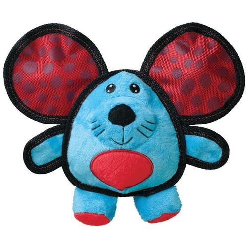 KONG BALLISTIC EARS MOUSE (MD, BLUE)