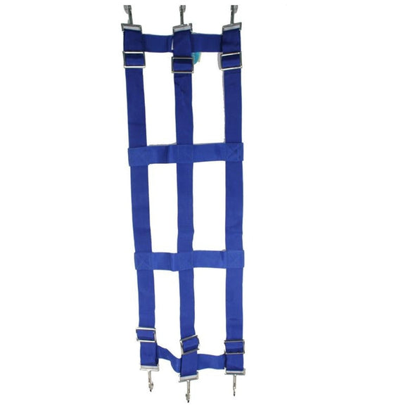 PARTRADE POLY WEB STALL GUARD (46X18 INCH, BLUE)