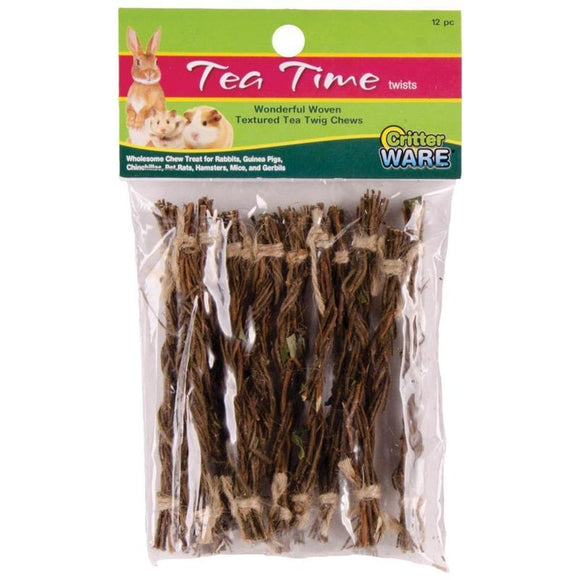TEA TIME TWIST WHOLESOME CHEW (12 PIECE, NATURAL)