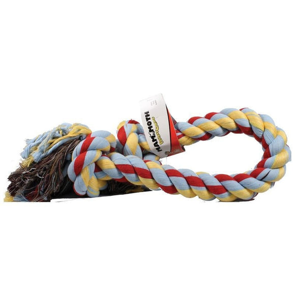 MAMMOTH FLOSSY CHEWS 2 KNOT ROPE TUG (48 IN, MULTI)