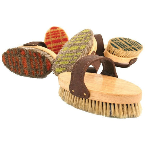 Legends Plaid Patterned English-Style Body Brush (ASSORTED)