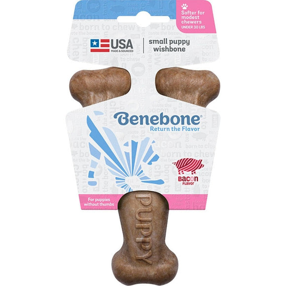 Benebone Wishbone Puppy (Bacon - Small Puppy)