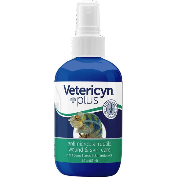 Vetericyn Plus Antimicrobial Reptile Wound & Skin Care Spray (3 OZ)