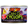 ZOO MED CAN O' CYCLOPS FOOD FOR SMALL FISH (3.2 OZ)