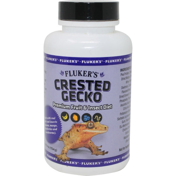 Fluker's Crested Gecko Premium Fruit & Insect Diet (8 OZ)