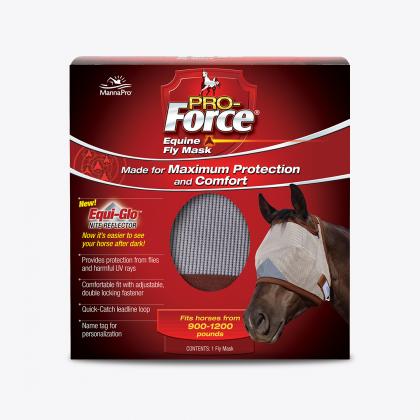 Pro-Force® Equine Fly Mask (Equi-Glo)