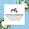 TropiClean Gentle Coconut Hypoallergenic Waterless Shampoo for Pets (7.4 oz)