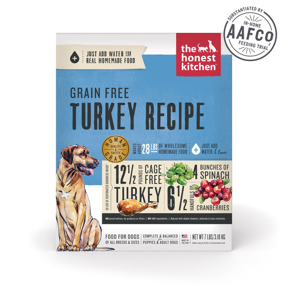 The Honest Kitchen Dehydrated Grain Free Turkey Dog Food (5.5 Oz)